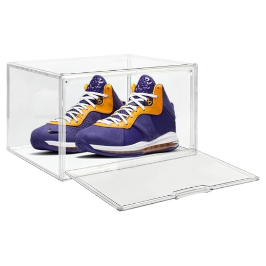 Pack Clear Acrylic Sneaker Sho - Shoe Box Display review and price