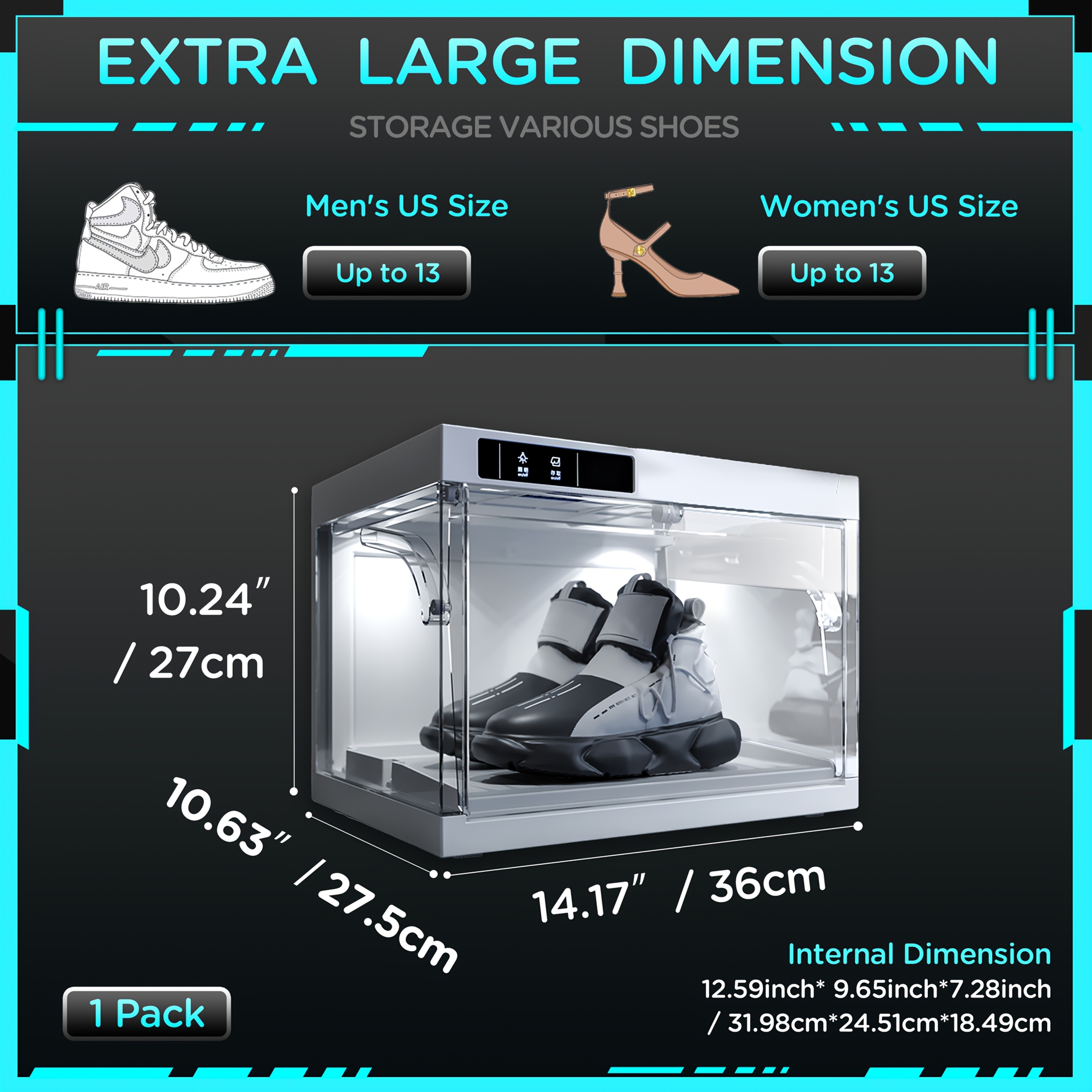 MARIIS LED Intelligent Control - Shoe Box Display review and price