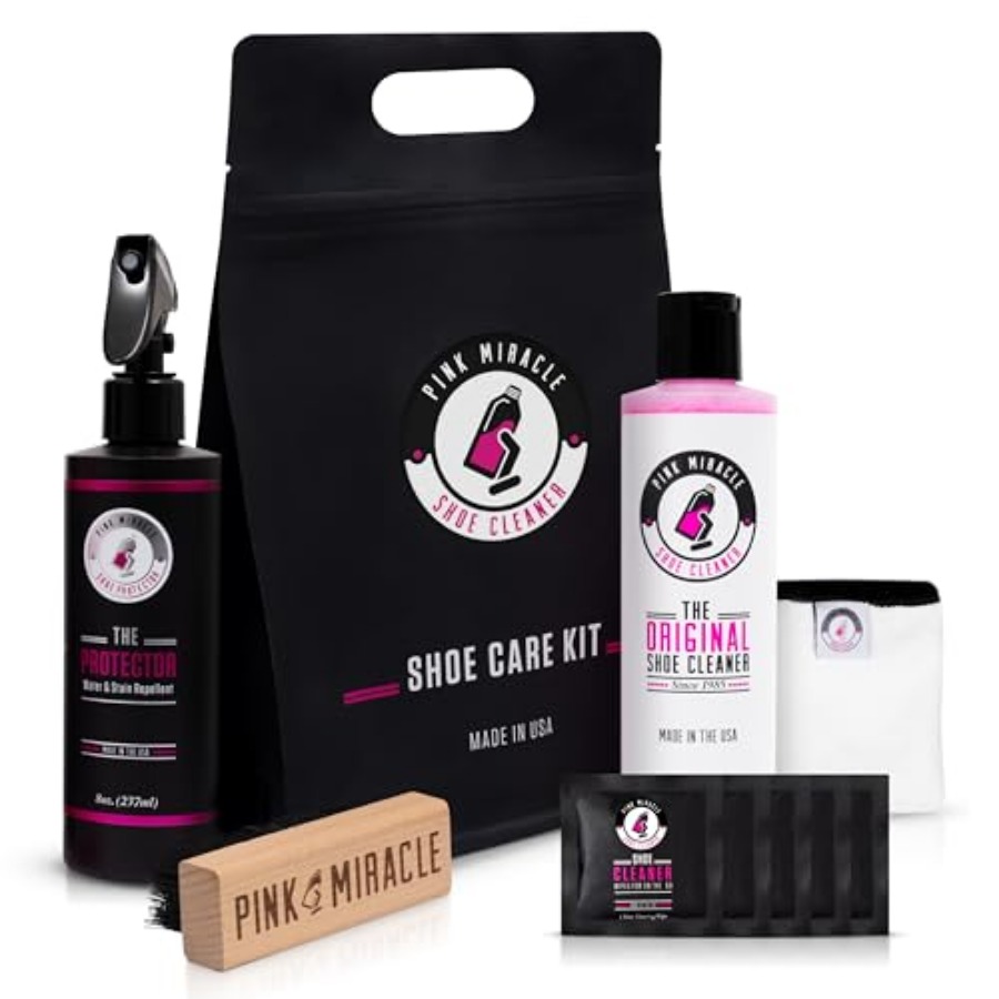 Pink Miracle Shoe Care Kit - I - Sneaker Care Clean review and price