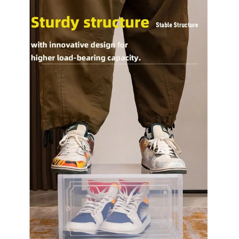 Pack Shoe Boxes Clear Plastic  - Shoe Box Display review and price