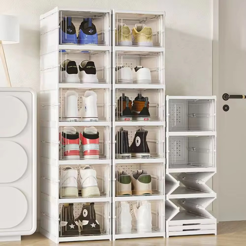3/6 Layers Foldable Shoes Stor - Shoe Box Display review and price
