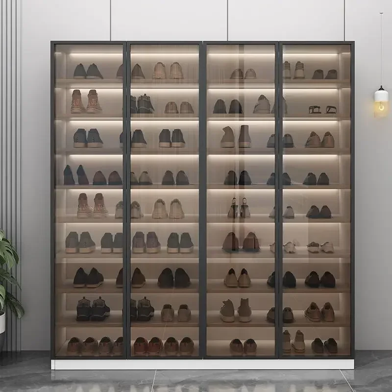 Modern Glass Display Shoe Rack - Shoe Box Display review and price