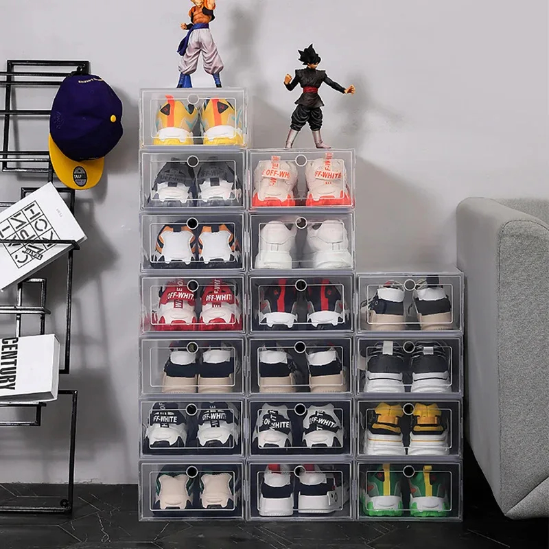 6 Pack Transparent Shoe Boxes, - Shoe Box Display review and price