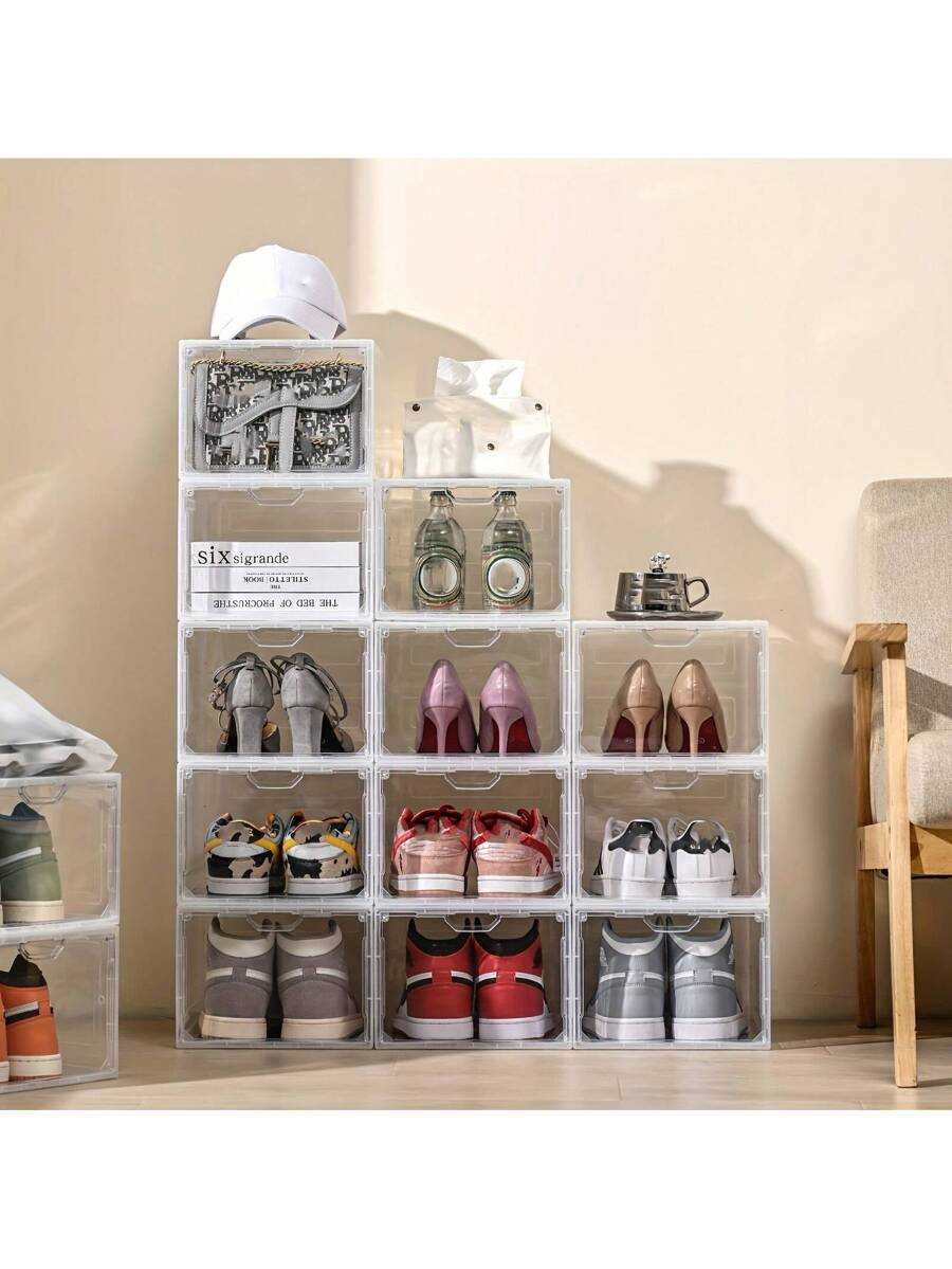 Stackable Transparent Shoe Sto - Shoe Box Display review and price